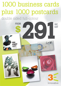 3E 1000 Business Cards + 1000 Postcards